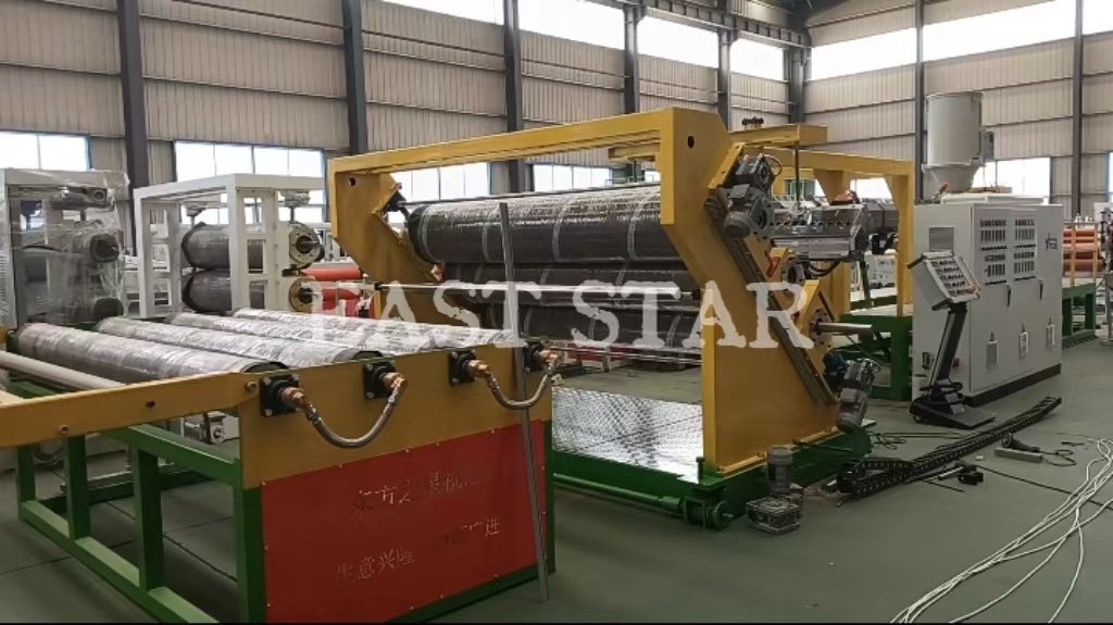 2.4 метрлік «көң белдіктері» парағын өндіру желісі орнатылып, қаптамаға дайын